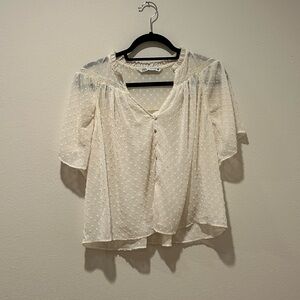 Zara Cream Blouse
